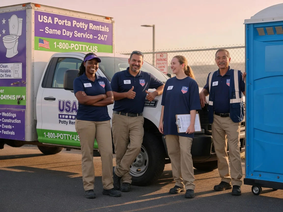 Porta Potty Rental company in Blythe, CA